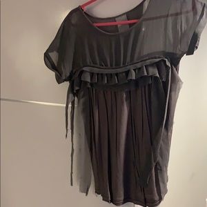 Alpha sheer top